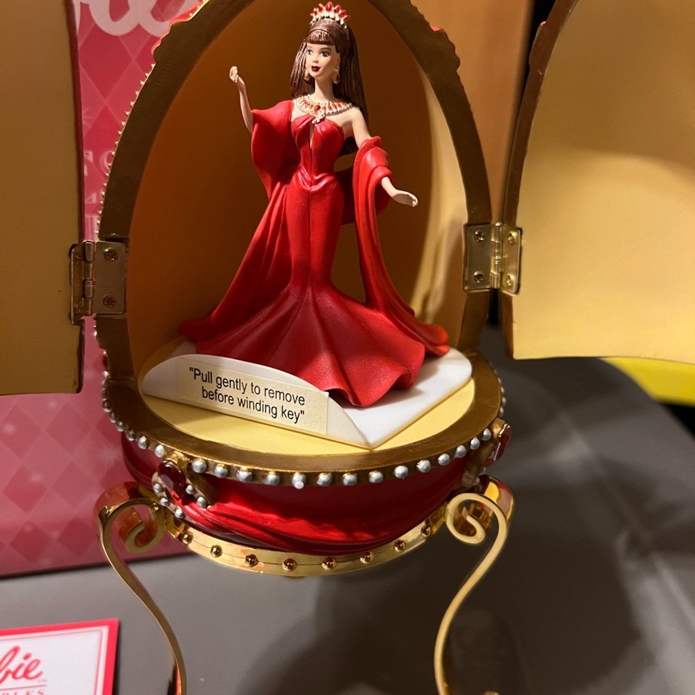 Avon Barbie Resin Egg